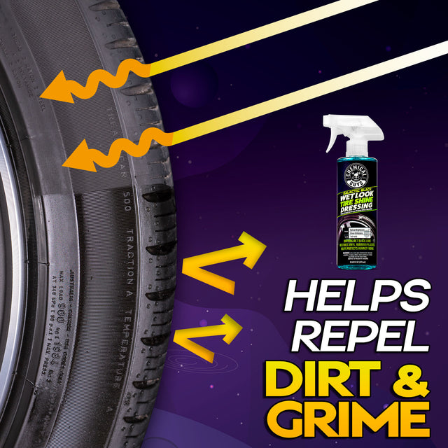 Chemical Guys Galactic Black Wet Look Tire Shine