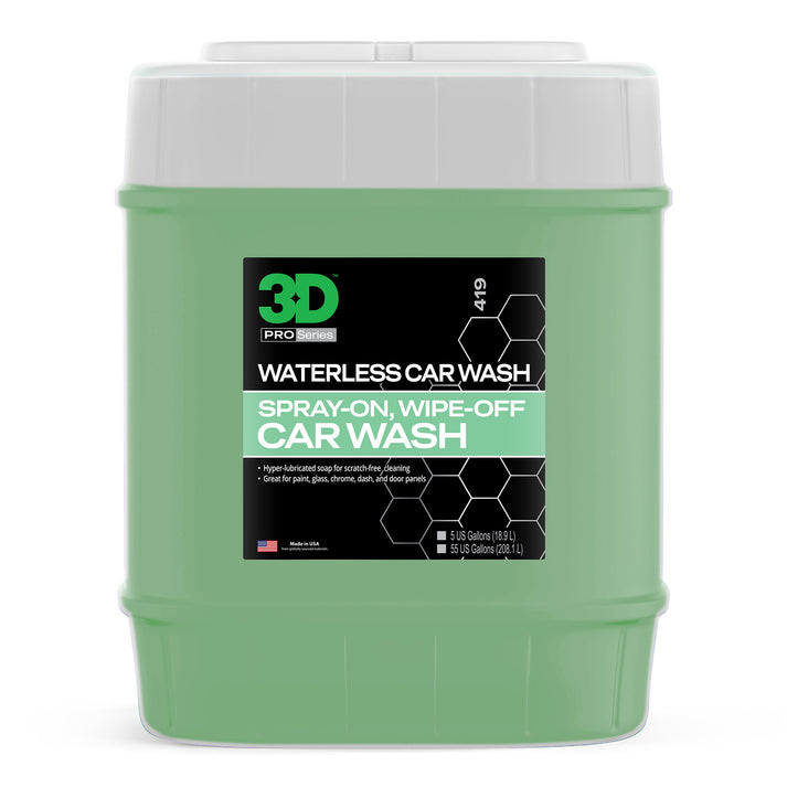 3D Waterless Car Wash
