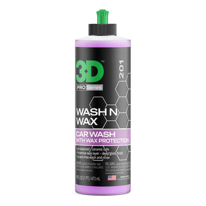 Savon de lavage de voiture 3D Wash N Wax