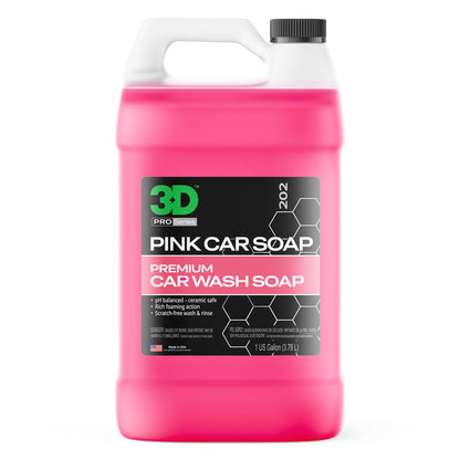 3D Pink Car Soap
