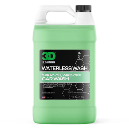 3D Waterless Car Wash