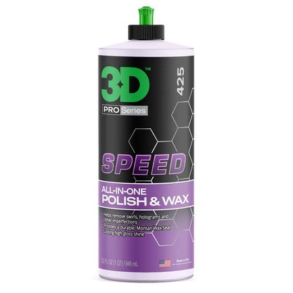 3D Speed All-In-One Car Wax &amp; Polish