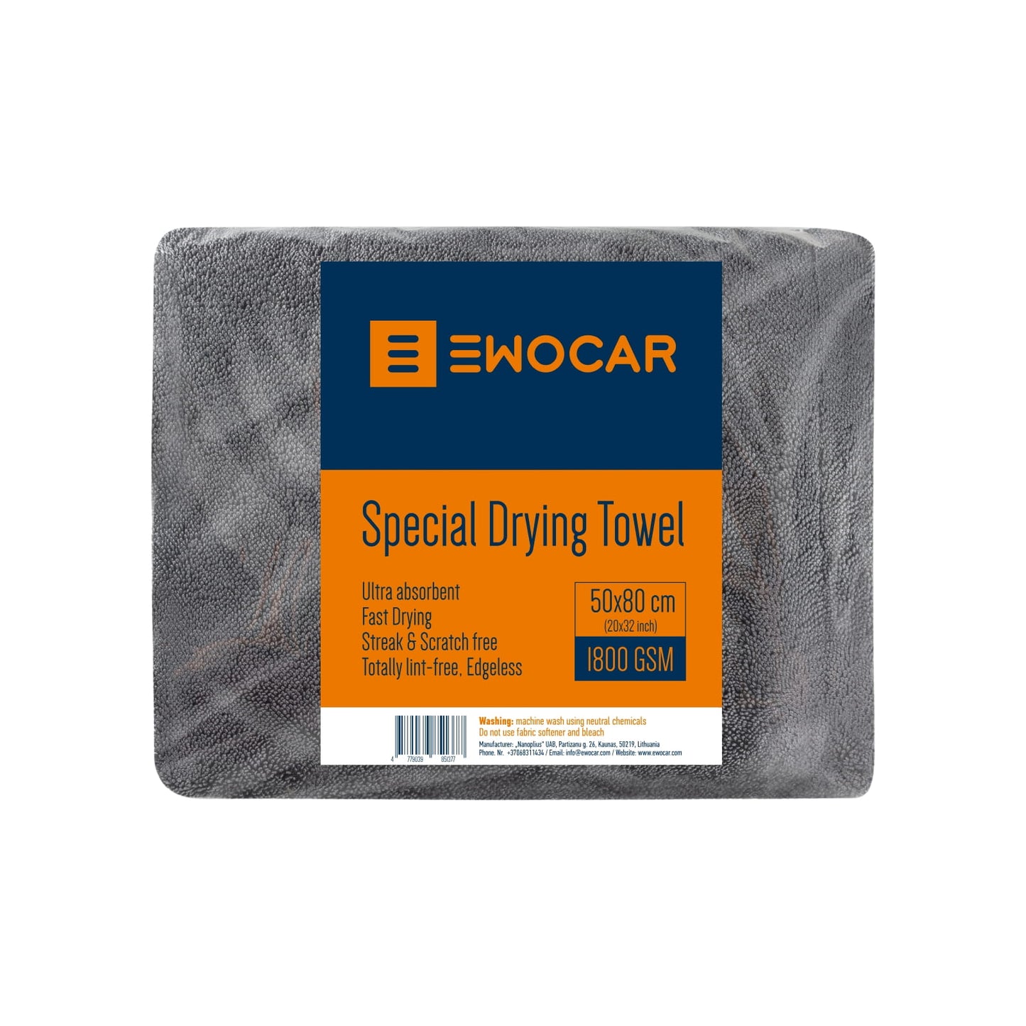 Ewocar Special Drying Towel 1800GSM