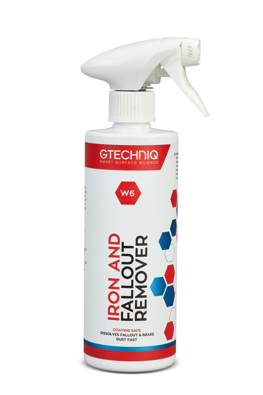 Gtechniq W6 Dissolvant de retombées de fer - 500 ml