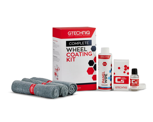 Kit de revêtement de roue Gtechniq - Protection complète pour jantes