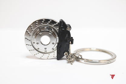 Keychain Brake Caliper on Brake Disc