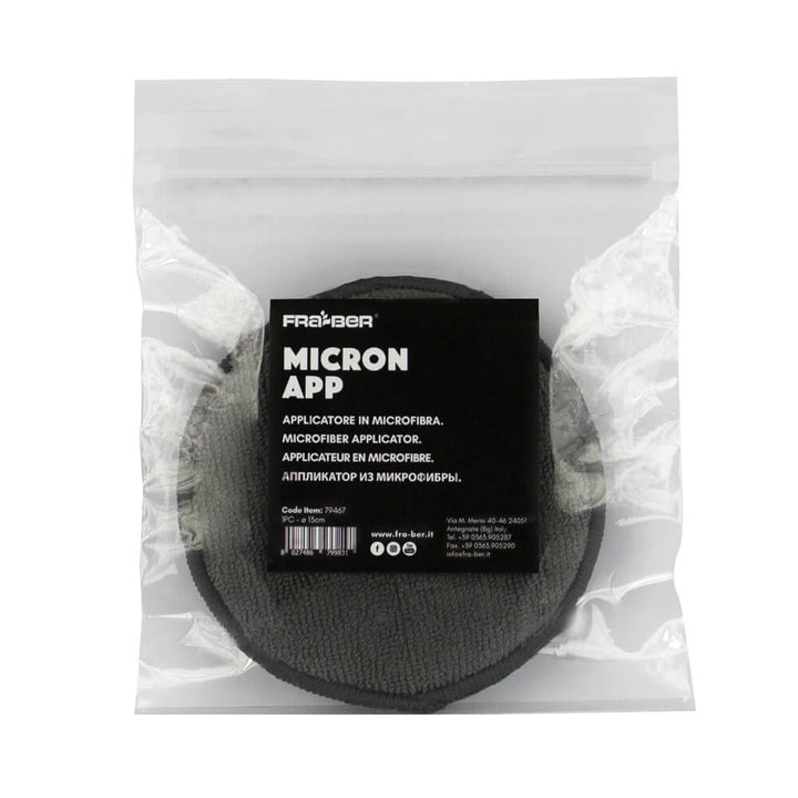 Innovacar Micron App - Manual Microfiber Applicator for Wax and Polish